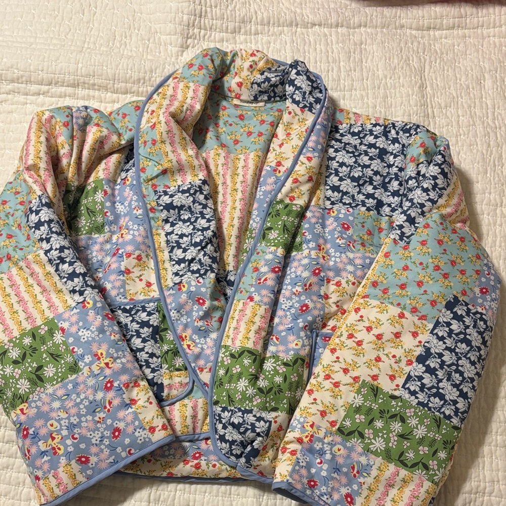 Floral Patchwork Women's Jacket